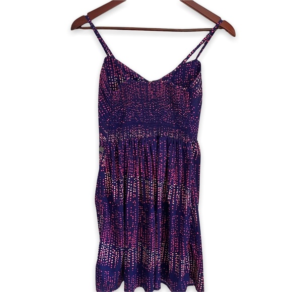 Roxy women’s purple adjustable straps dress size medium - Picture 3 of 8